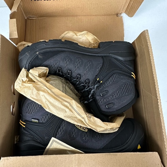 New KEEN Utility Men's 6" Dearborn Waterproof Carbon-Fiber Toe Work Boot Sz 11 - Picture 11 of 13